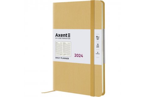Щоденник датований A5 2024 Partner Lines пісочний, Axent