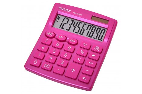 Калькулятор 10 розрядов 127x105x21мм, Citizen