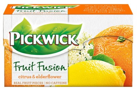 Чай фруктовый Pickwick Цитрус-бузина в пакетиках 20шт*2г