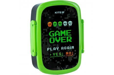 Ланчбокс с наполнением Game over 750 мл, Kite