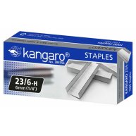 Скобы для степлера №23/6 1000шт, Kangaro