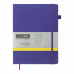 Діловий записник 190*250мм 96арк клітинка Etalon фіолетовий, Buromax