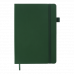 Діловий записник A5 96арк нелінований Brief зелений, Buromax