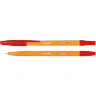 Ручка шариковая Range, цвет чернил красный 0,5мм, Economix