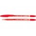 Ручка кулькова Ice Pen, колір чорнил червоний 0,5мм, Economix