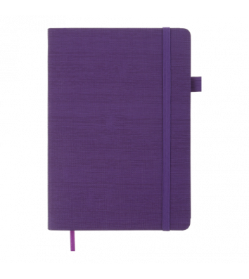 Діловий записник A5 96арк клітинка Color Tunes фіолетовий, Buromax