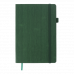 Діловий записник A5 96арк клітинка Color Tunes зелений, Buromax