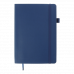 Діловий записник А5 96арк в крапку Brief синій, Buromax