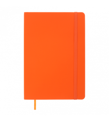 Деловой дневник A5 96л линия Touch Me оранжевый, Buromax