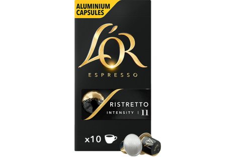 Кава в капсулах L`OR Espresso Ristretto мелена 10шт*5.2г