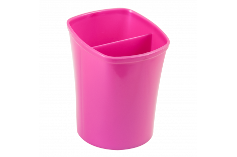 Підставка канцелярська пластикова рожева, Zibi