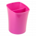 Підставка канцелярська пластикова рожева, Zibi