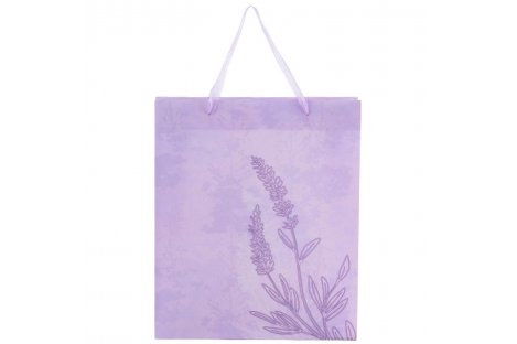 Пакет пластиковий подарунковий 32х27x8.5см, Lavender-3, Axent