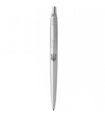 Ручка кулькова Parker Jotter SS CT BP Тризубець