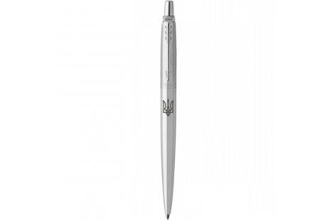 Ручка кулькова Parker Jotter SS CT BP Тризубець