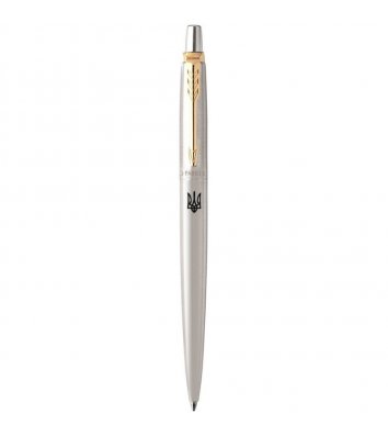 Ручка кулькова Parker Jotter SS CT BP Тризубець