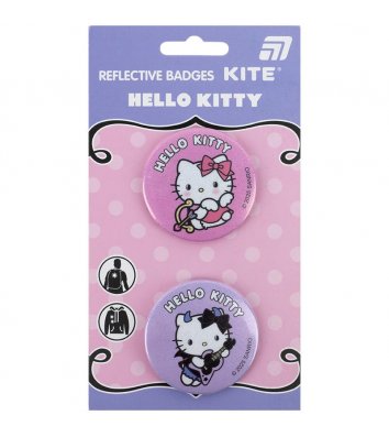 Набір значків світловідбиваючих "Hello Kitty", Kite