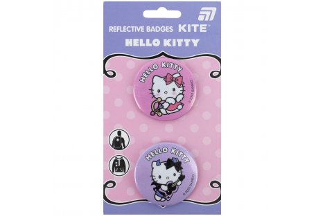 Набір значків світловідбиваючих "Hello Kitty", Kite Набір значків світловідбиваючих "Hello Kitty", Kite
