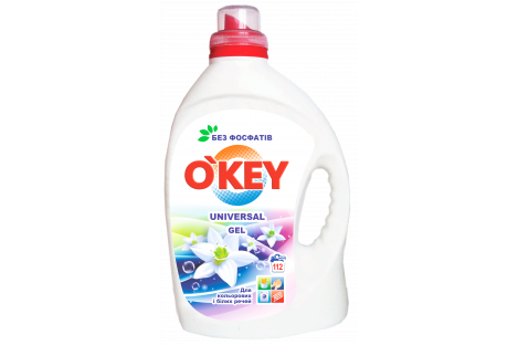 Гель для прання Universal O'key 4,5 л