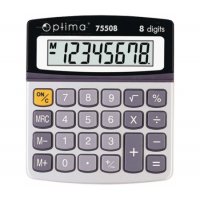 Калькулятор  8 розрядів 134*107*34мм, Optima