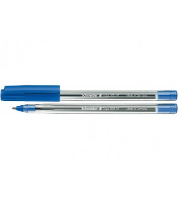 Ручка кулькова Tops 505 М, колір чорнил синій 0,7мм, Schneider