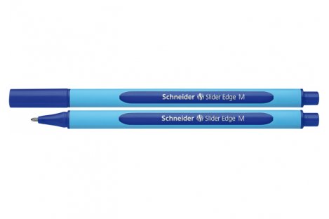 Ручка масляна Slider Edge М, колір чорнил синій 0,7мм, Schneider