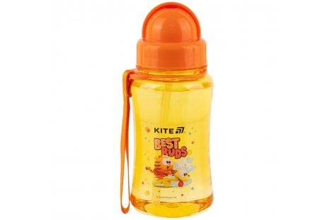 Пляшечка для води "Garfield" 350 мл, Kite