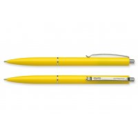 Ручка шариковая автоматическая К15, корпус желтый, цвет чернил синий 0,7мм, Schneider