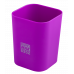 Подставка канцелярская пластиковая Rubber Touch фиолетовая, Buromax