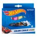 Крейда кольорова 6шт "Hot Wheels", Kite