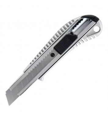 Нож универсальный, ширина лезвия 18мм металлический, Axent