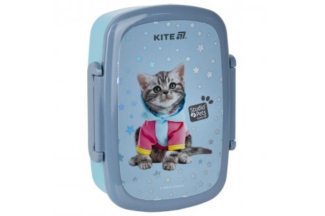 Ланч-бокс з наповненням "Studio Pets" 750 мл, Kite