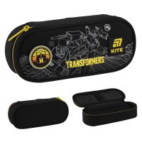 Пенал твердий "Transformers" 1 відділення на блискавці, Kite