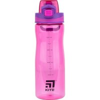 Бутылочка для воды 650мл розовая, Kite