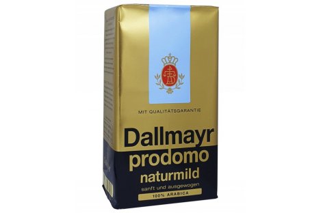 Кофе молотый Dallmayr Prodomo Naturmild 500г