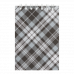 Блокнот А7 48арк клітинка "Шотландка", верхня спіраль сірий, Buromax