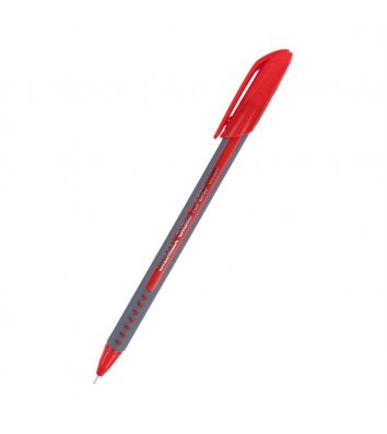 Ручка кулькова  Topgrip, колір чорнил червоний 0,7мм, Unimax