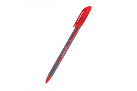 Ручка кулькова  Topgrip, колір чорнил червоний 0,7мм, Unimax