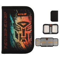 Пенал твердий "Transformers" на блискавці 1 відділення 2 розвороти, Kite