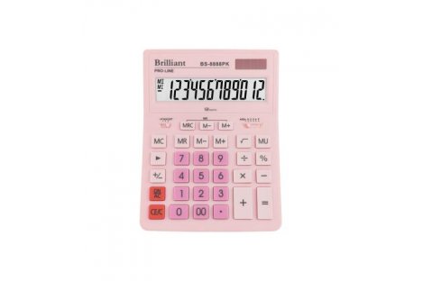 Калькулятор 12разрядов 155х205х35мм, Brilliant