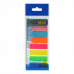 Стікери-закладки пластикові 12*45мм 200арк 8 кольорів асорті Neon,  Buromax