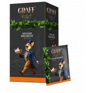 Чай чорний Graff English Breakfast у пакетиках 20 шт * 2 г