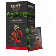 Чай чорний Graff Cherry Samurai у пакетиках 20 шт * 1,5 г