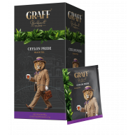 Чай чорний Graff Ceylon pride у пакетиках 20 шт * 2 г