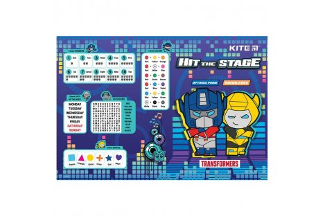 Коврик для детского творчества А3 пластиковый "Transformers", Kite