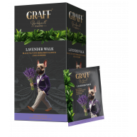 Чай чорний Graff Lavender walk у пакетиках 20 шт * 1,5 г