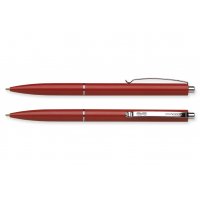Ручка шариковая автоматическая К15, корпус красный, цвет чернил синий 0,7мм, Schneider