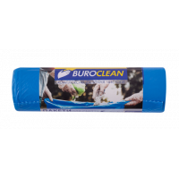 Пакеты для мусора 160л/10шт синие крепкие EuroStandart, BuroClean