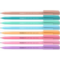 Ручка кулькова Tops Pastel, колір чорнил синій 0,5мм, Schneider