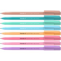 Ручка кулькова Tops Pastel, колір чорнил синій 0,5мм, Schneider